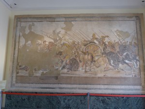 Remnants of the Alexander Mosaic