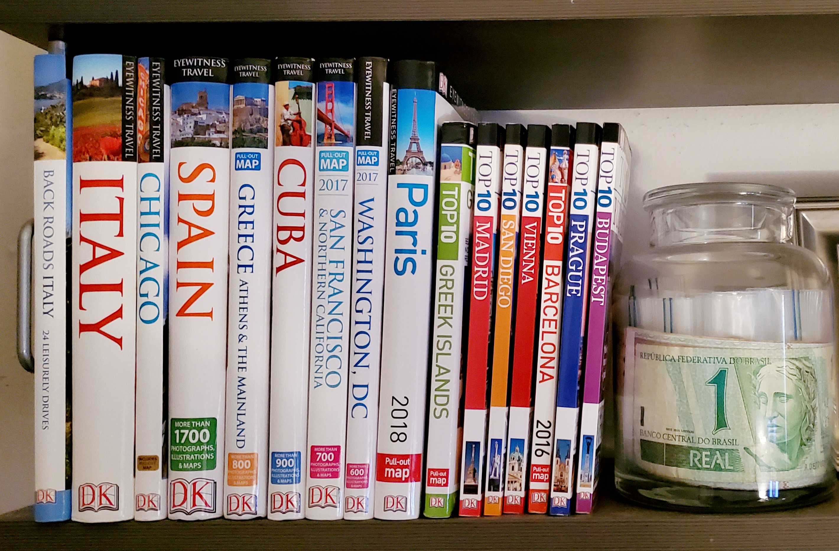DK Eyewitness Travel guidebooks