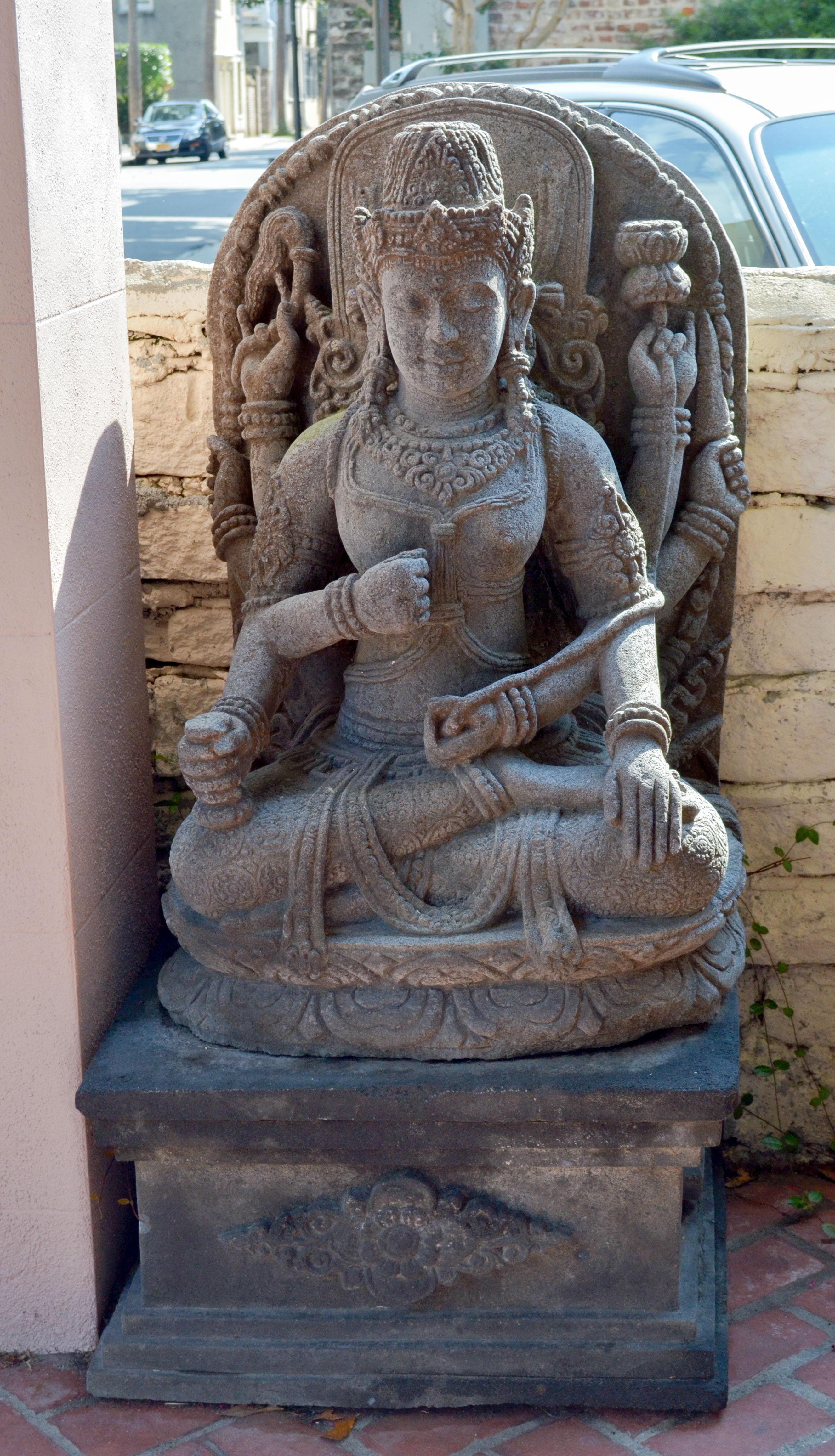 Seated Buddha statue